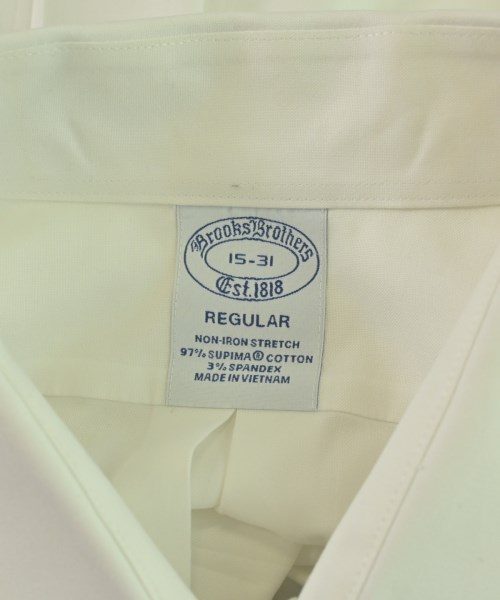 Brooks Brothers（ブルックスブラザーズ）ドレスシャツ 白 サイズ:15(S位) メンズ/2200700902019