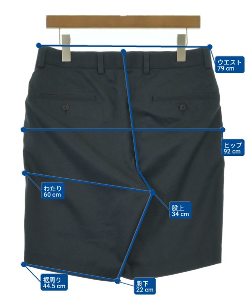 Brooks Brothers（ブルックスブラザーズ）ショートパンツ 紺 サイズ:31(M位) メンズ/2200701107093
