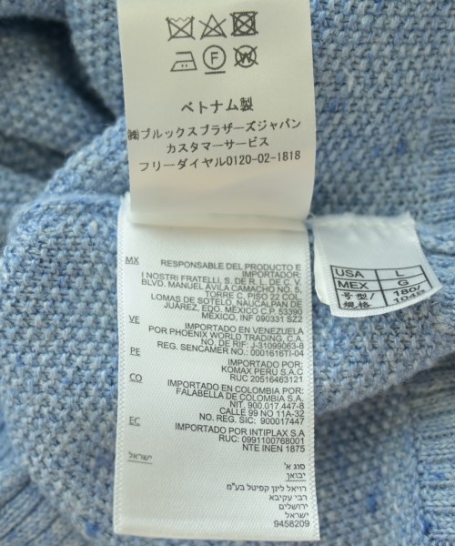 Brooks Brothers（ブルックスブラザーズ）ニット・セーター 青 サイズ:L メンズ/2200700546015