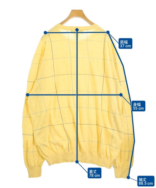 Brooks Brothers（ブルックスブラザーズ）ニット・セーター 黄 サイズ:XXL メンズ/2200701866051