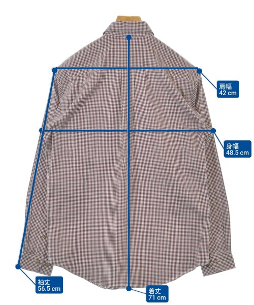 Brooks Brothers（ブルックスブラザーズ）カジュアルシャツ 赤 サイズ:L メンズ/2200651354059