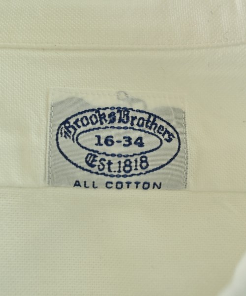 Brooks Brothers（ブルックスブラザーズ）カジュアルシャツ 白 サイズ:16(L位) メンズ/2200656402014