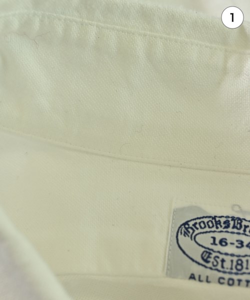 Brooks Brothers（ブルックスブラザーズ）カジュアルシャツ 白 サイズ:16(L位) メンズ/2200656402014