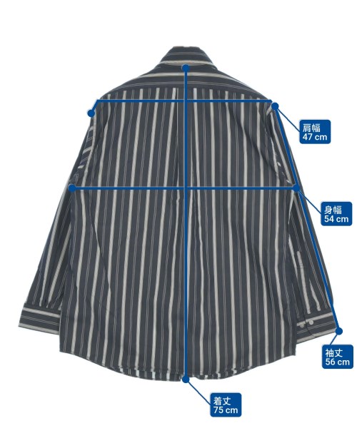 Brooks Brothers（ブルックスブラザーズ）カジュアルシャツ 紺 サイズ:M メンズ/2200656679058