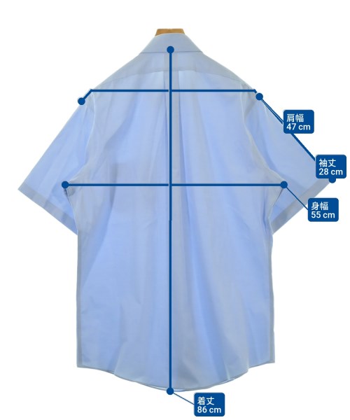 Brooks Brothers（ブルックスブラザーズ）カジュアルシャツ 青 サイズ:16 1/2(XL位) メンズ/2200650388048