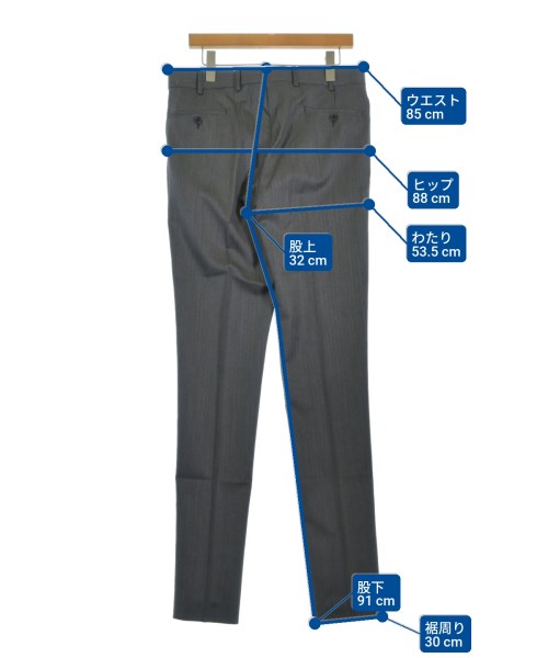 Brooks Brothers（ブルックスブラザーズ）ビジネス グレー サイズ:40(XL位)/34(XL位) メンズ/2200656041046