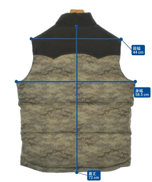 Brooks Brothers（ブルックスブラザーズ）ダウンジャケット/ダウンベスト カーキ サイズ:M メンズ/2200656041138