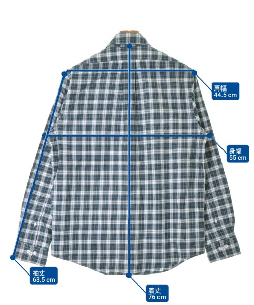 Brooks Brothers（ブルックスブラザーズ）カジュアルシャツ 紺 サイズ:M メンズ/2200656041206