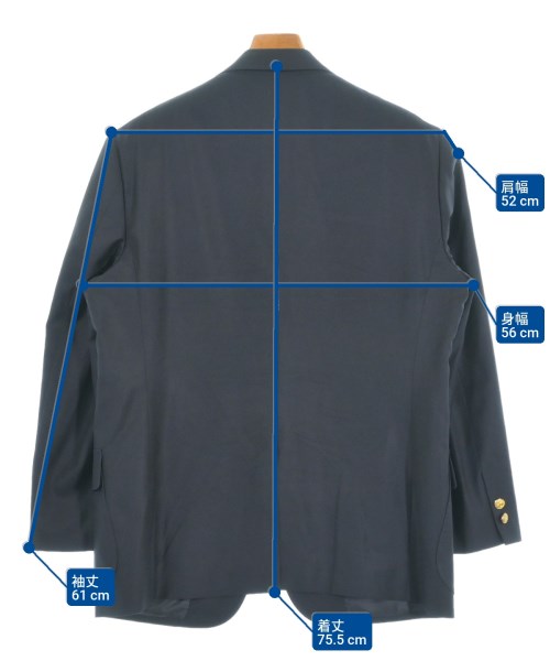 Brooks Brothers（ブルックスブラザーズ）ジャケット 紺 サイズ:42(XXL位) メンズ/2200651893015