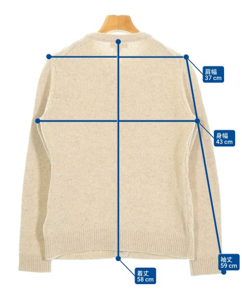 Brooks Brothers（ブルックスブラザーズ）カーディガン ベージュ サイズ:S レディース/2200657007096