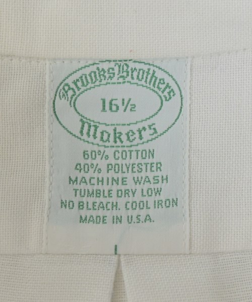 Brooks Brothers（ブルックスブラザーズ）カジュアルシャツ 白 サイズ:16 1/2(XL位) メンズ/2200657692049