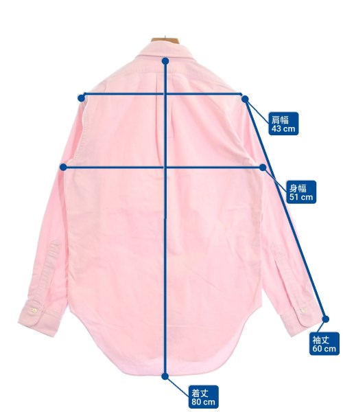 Brooks Brothers（ブルックスブラザーズ）カジュアルシャツ ピンク サイズ:15 1/2(M位) メンズ/2200657841713