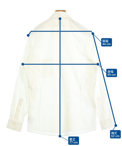 Brooks Brothers（ブルックスブラザーズ）カジュアルシャツ 白 サイズ:15(S位) メンズ/2200657841720