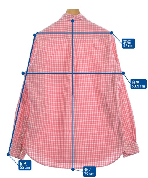 Brooks Brothers Red Fleece（ブルックスブラザーズレッドフリース）カジュアルシャツ ピンク サイズ:M メンズ/2200658723032