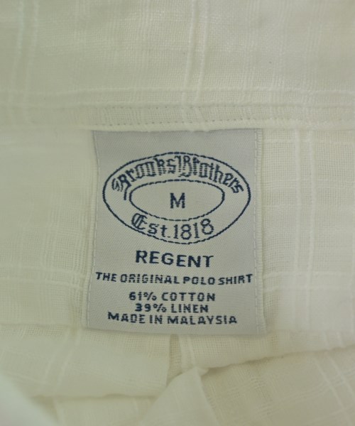 Brooks Brothers（ブルックスブラザーズ）カジュアルシャツ 白 サイズ:M メンズ/2200661668030