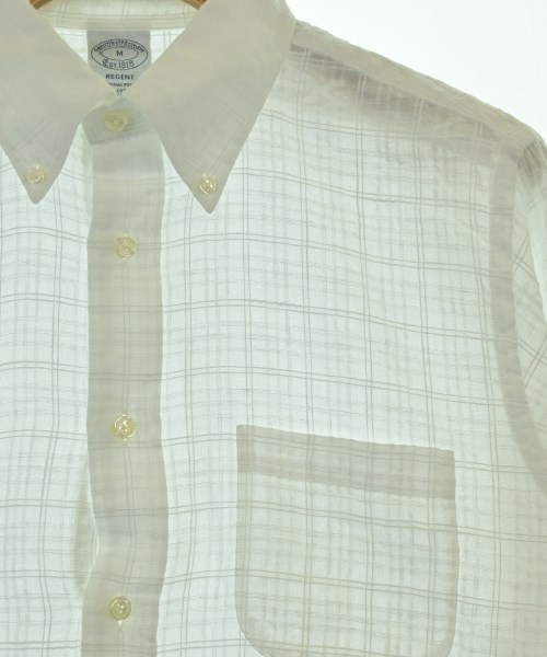 Brooks Brothers（ブルックスブラザーズ）カジュアルシャツ 白 サイズ:M メンズ/2200661668030
