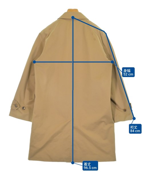 Brooks Brothers（ブルックスブラザーズ）ステンカラーコート ベージュ サイズ:34(S位) メンズ/2200661893081