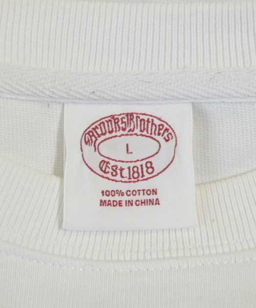 Brooks Brothers（ブルックスブラザーズ）Tシャツ・カットソー 白 サイズ:L メンズ/2200707922010