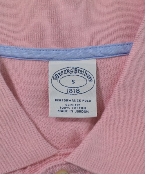 Brooks Brothers（ブルックスブラザーズ）ポロシャツ ピンク サイズ:S メンズ/2200711447127