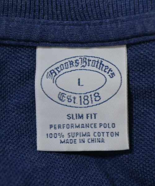 Brooks Brothers（ブルックスブラザーズ）ポロシャツ 青 サイズ:L メンズ/2200708395035