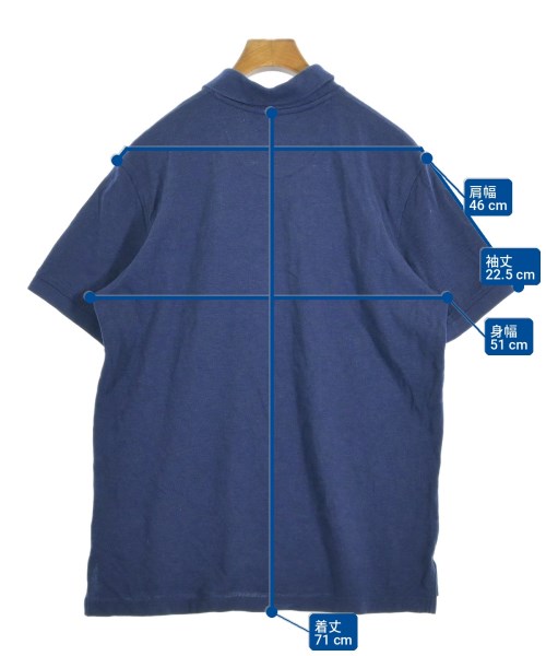 Brooks Brothers（ブルックスブラザーズ）ポロシャツ 青 サイズ:L メンズ/2200708395035