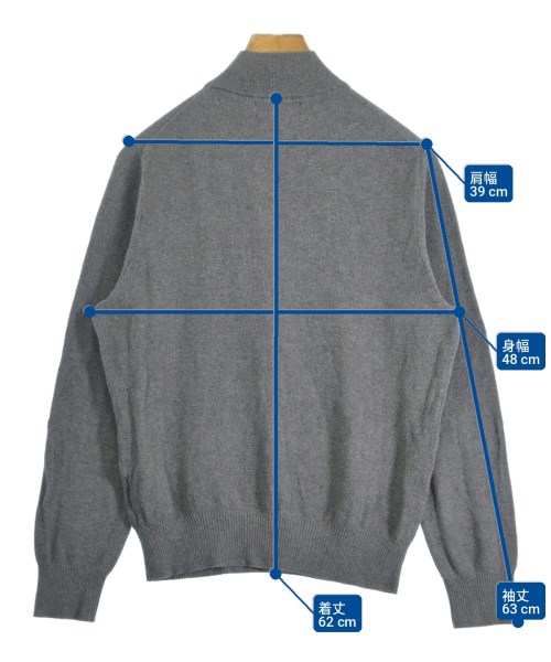 Brooks Brothers（ブルックスブラザーズ）ニット・セーター グレー サイズ:S メンズ/2200711672093