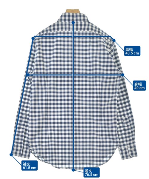 Brooks Brothers（ブルックスブラザーズ）カジュアルシャツ 紺 サイズ:15(S位) メンズ/2200709416098