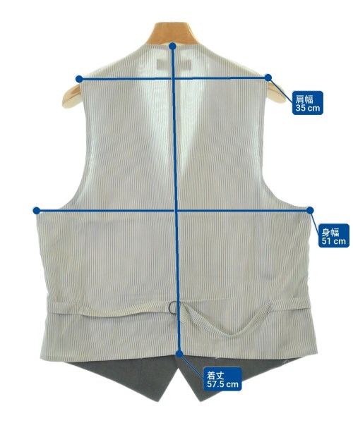Brooks Brothers（ブルックスブラザーズ）ドレスシャツ グレー サイズ:40(XL位) メンズ/2200713233049