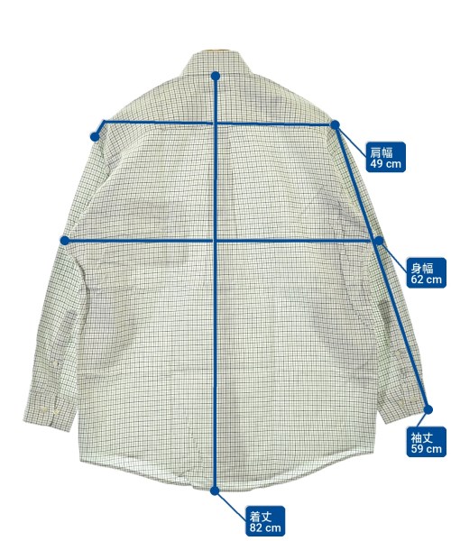 Brooks Brothers（ブルックスブラザーズ）カジュアルシャツ 白 サイズ:M メンズ/2200714517155