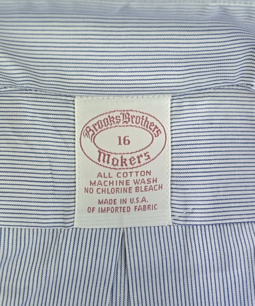 Brooks Brothers（ブルックスブラザーズ）カジュアルシャツ 青 サイズ:16(L位) メンズ/2200714517193