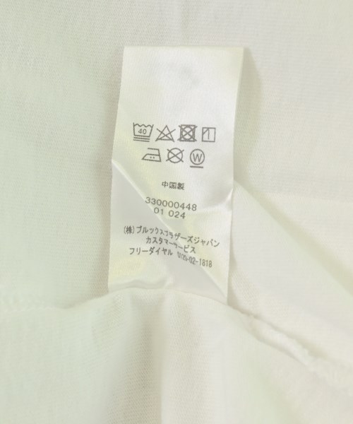 Brooks Brothers（ブルックスブラザーズ）Tシャツ・カットソー 白 サイズ:M メンズ/2200714941110