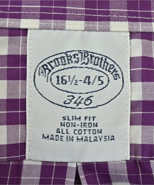 Brooks Brothers（ブルックスブラザーズ）カジュアルシャツ 紫 サイズ:16 1/2(XL位) メンズ/2200711563223