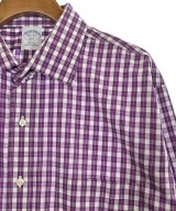 Brooks Brothers（ブルックスブラザーズ）カジュアルシャツ 紫 サイズ:16 1/2(XL位) メンズ/2200711563223