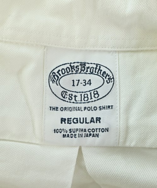 Brooks Brothers（ブルックスブラザーズ）カジュアルシャツ 白 サイズ:17(XXL位) メンズ/2200713520101