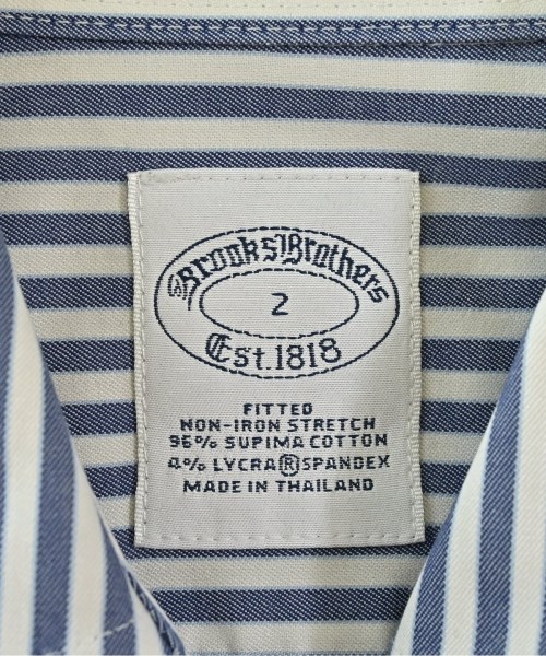 Brooks Brothers（ブルックスブラザーズ）カジュアルシャツ 青 サイズ:2(M位) レディース/2200709004127