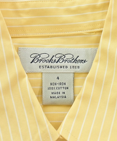 Brooks Brothers（ブルックスブラザーズ）カジュアルシャツ 黄 サイズ:4(M位) レディース/2200712227049