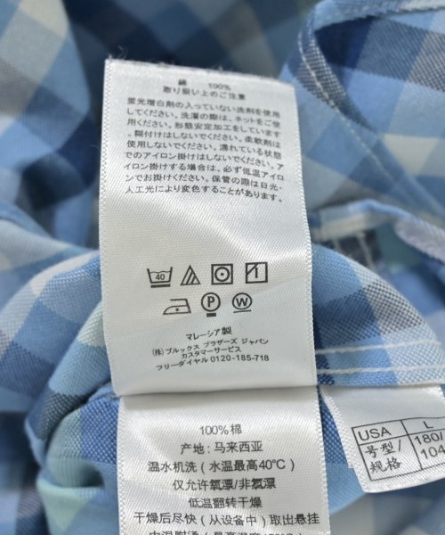Brooks Brothers（ブルックスブラザーズ）カジュアルシャツ 青 サイズ:L メンズ/2200715943038