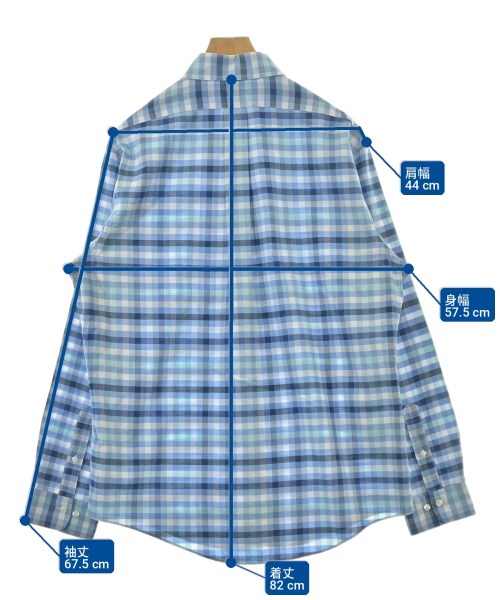 Brooks Brothers（ブルックスブラザーズ）カジュアルシャツ 青 サイズ:L メンズ/2200715943038