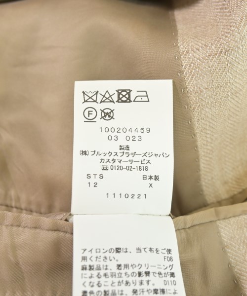 Brooks Brothers（ブルックスブラザーズ）カジュアルジャケット ベージュ サイズ:42(XL位) メンズ/2200712489027