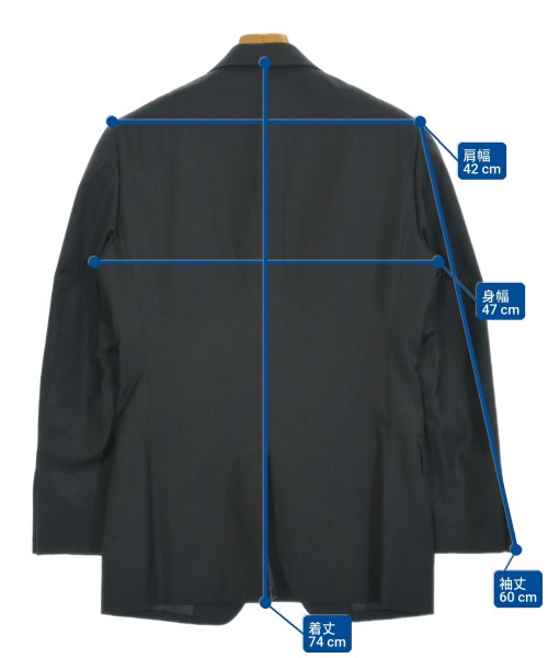 Brooks Brothers（ブルックスブラザーズ）ビジネス 黒 サイズ:-(S位)/-(XS位) メンズ/2200712445016