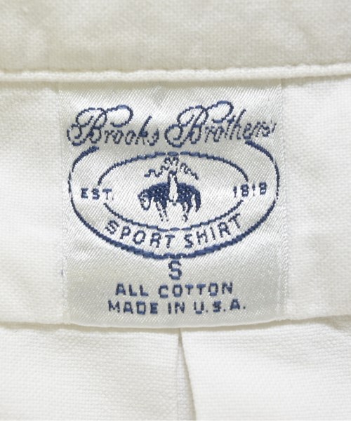 Brooks Brothers（ブルックスブラザーズ）カジュアルシャツ 白 サイズ:S メンズ/2200713373042