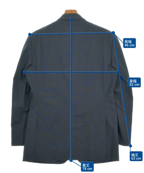 Brooks Brothers（ブルックスブラザーズ）ビジネス 紺 サイズ:38(M位)/32(L位) メンズ/2200714782034