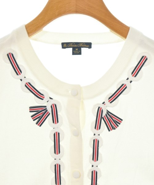 Brooks Brothers（ブルックスブラザーズ）カーディガン 白 サイズ:M レディース/2200714813196