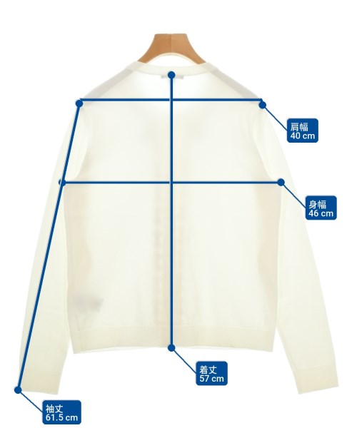 Brooks Brothers（ブルックスブラザーズ）カーディガン 白 サイズ:M レディース/2200714813196