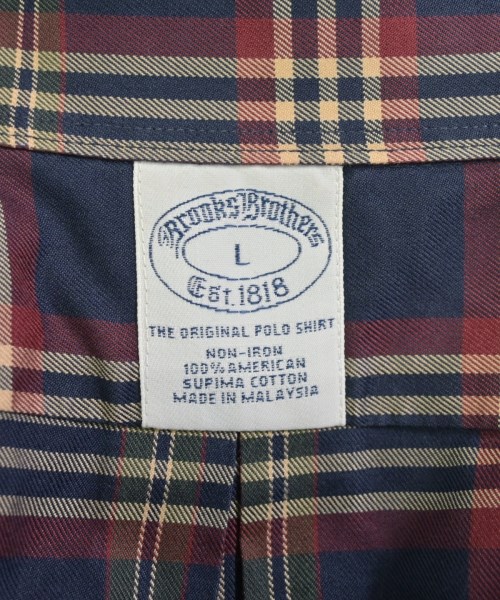 Brooks Brothers（ブルックスブラザーズ）カジュアルシャツ 紺 サイズ:L メンズ/2200717989058