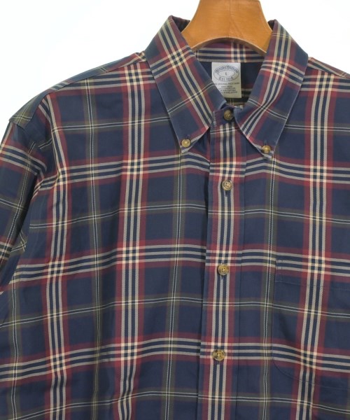 Brooks Brothers（ブルックスブラザーズ）カジュアルシャツ 紺 サイズ:L メンズ/2200717989058
