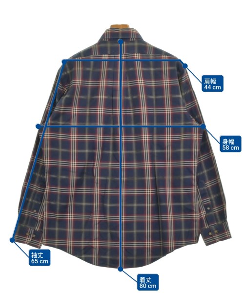 Brooks Brothers（ブルックスブラザーズ）カジュアルシャツ 紺 サイズ:L メンズ/2200717989058