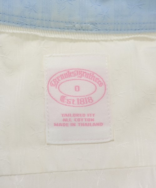 Brooks Brothers（ブルックスブラザーズ）ドレスシャツ 白 サイズ:0(S位) レディース/2200713284072