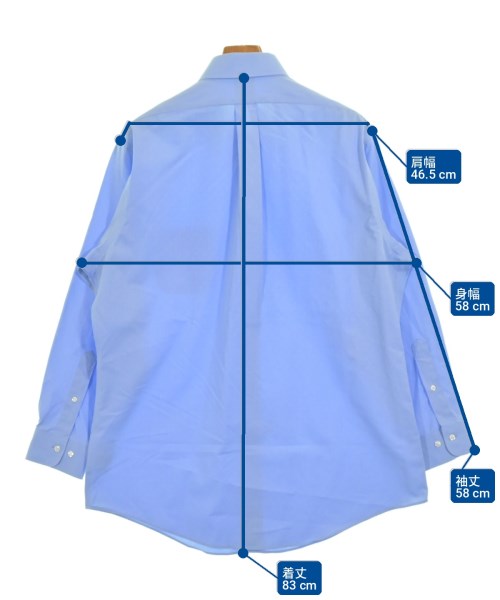 Brooks Brothers（ブルックスブラザーズ）カジュアルシャツ 青 サイズ:16 1/2(XL位) メンズ/2200718524012