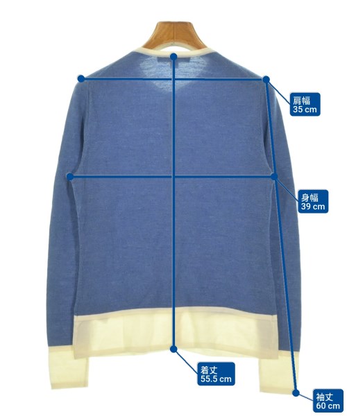 Brooks Brothers（ブルックスブラザーズ）カーディガン 青 サイズ:XS レディース/2200632057030